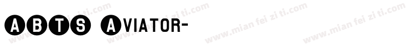 ABTS Aviator字体转换